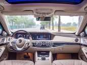 Mercedes S450 Maybach màu trắng nội thất kem, sản xuất 2017, đăng ký 2018