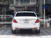 Mercedes S450 Maybach màu trắng nội thất kem, sản xuất 2017, đăng ký 2018