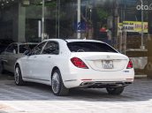 Mercedes S450 Maybach màu trắng nội thất kem, sản xuất 2017, đăng ký 2018