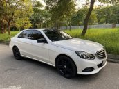 Chính chủ bán Mercedes-Benz E200 trắng, nội thất nâu cafe 2014, xe gia đình ít sử dụng