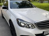 Chính chủ bán Mercedes-Benz E200 trắng, nội thất nâu cafe 2014, xe gia đình ít sử dụng