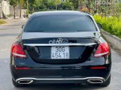 Bán Mercedes E200 sx 2017 đời 2018, màu đen bóng