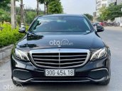 Bán Mercedes E200 sx 2017 đời 2018, màu đen bóng