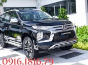 Bán xe Mitsubishi Pajero Sport D2 AT đời 2021, màu đen - Tặng gói bảo dưỡng 35 triệu VNĐ