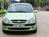 Bán Hyundai Getz 2009 số tự động, màu xanh, nhập Hàn