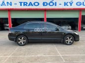 Bán Honda Civic sản xuất 2008, màu đen số sàn