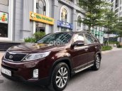 Cần bán Kia Sorento sản xuất năm 2015, màu đỏ, 615 triệu