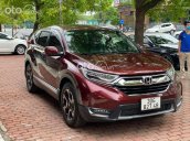 Cần bán gấp Honda CRV sx 2018 bản L màu đỏ, nội thất đen