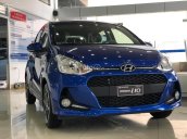 Cần bán xe Hyundai Grand i10 năm sản xuất 2021, màu xanh lam, giá chỉ 326 triệu