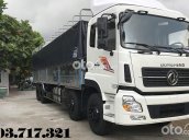 Xe tải DongFeng 4 chân ISL315, bán xe tải DongFeng 4 chân ISL315