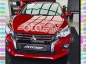 Bán Mitsubishi Attrage 1.2 CVT đời 2021, màu đỏ, xe nhập