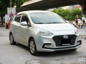 Bán Hyundai Grand i10 1.2AT sản xuất năm 2018, màu bạc, xe nhập chính chủ