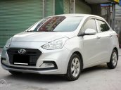 Bán Hyundai Grand i10 1.2AT sản xuất năm 2018, màu bạc, xe nhập chính chủ