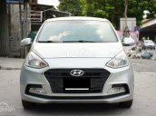 Bán Hyundai Grand i10 1.2AT sản xuất năm 2018, màu bạc, xe nhập chính chủ