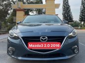 Bán xe Mazda 3 năm 2016, màu xanh lam còn mới 