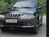 Cần bán xe Ssangyong Musso 2.3 MT sản xuất năm 2003, màu xanh lam