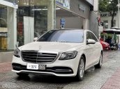 Mercedes S450 trắng nội thất nâu sx 2017