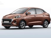 Bán Hyundai Grand i10 1.2 AT sản xuất năm 2021, màu nâu, 455 triệu