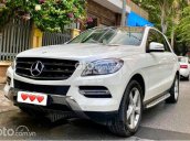 Xe Mercedes ML 350 sản xuất năm 2014, màu trắng, nhập khẩu nguyên chiếc