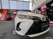 Toyota Vios 2021 tổng khuyến mại tiền mặt+ phụ kiện chính hãng full option lên đến 55tr đồng trong T9, xe giao ngay