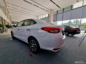 Toyota Vios 2021 tổng khuyến mại tiền mặt+ phụ kiện chính hãng full option lên đến 55tr đồng trong T9, xe giao ngay