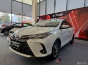 Toyota Vios 2021 tổng khuyến mại tiền mặt+ phụ kiện chính hãng full option lên đến 55tr đồng trong T9, xe giao ngay