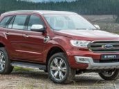 Bán xe Ford Everest Titanium 2.0L AT 4x2 2021, màu đỏ, nhập khẩu