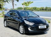 Cần bán gấp Hyundai Accent Bule AT 2015, màu đen, nhập khẩu nguyên chiếc xe gia đình, giá chỉ 387 triệu