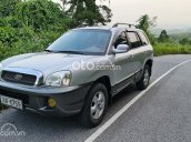 Cần bán lại xe Hyundai Santa Fe đời 2004, màu bạc, nhập khẩu số sàn