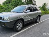 Cần bán lại xe Hyundai Santa Fe đời 2004, màu bạc, nhập khẩu số sàn