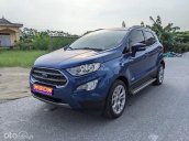 Bán xe Ford EcoSport Titanium năm 2018, màu xanh lam chính chủ