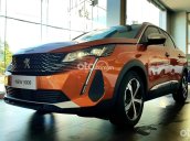 [Peugeot Lâm Đồng] Peugeot All New 3008 năm 2021, phong cách Châu Âu, mới, ưu đãi sốc lên đến 20tr, đủ màu, giao ngay