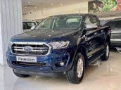 Bán ô tô Ford Ranger XL 2.2 MT 4x4 đời 2021, màu xanh lam giá cạnh tranh