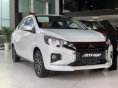 Bán Mitsubishi Attrage 2021, màu trắng, xe nhập