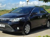 Cần bán lại xe Toyota Vios đời 2018, màu đen còn mới