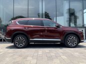 Bán xe Hyundai Santa Fe sản xuất 2021, màu đỏ 