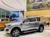 Xe Ford Ranger XLT 2.2AT 4x4 năm sản xuất 2021, màu bạc