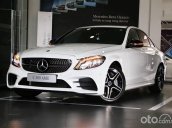 [Miền Bắc] Mercedes C300 AMG 2021, ưu đãi 50% phí trước bạ, tặng BHTV, lái thử tại nhà, hỗ trợ thủ tục online