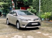 Bán xe Vios ECVT sx 2018, màu vàng cát