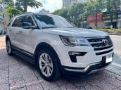 Xe Ford Explorer sản xuất năm 2018, màu trắng, xe nhập