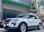 Xe Ford Explorer sản xuất năm 2018, màu trắng, xe nhập