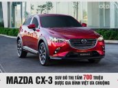 Bán ô tô Mazda CX3 - 2021, ưu đãi tháng tặng gói PK chính hãng, hỗ trợ trả góp lên 85%, thủ tục nhanh gọn