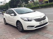 Cần bán xe Kia K3 1.6 AT đời 2015, màu trắng ít sử dụng