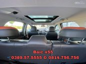 BAIC X55 nhập khẩu nguyên chiếc, giá tốt nhất miền Bắc, sẵn xe giao ngay, bảo hành chính hãng 3 năm, bank 80%