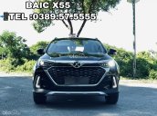 BAIC X55 nhập khẩu nguyên chiếc, giá tốt nhất miền Bắc, sẵn xe giao ngay, bảo hành chính hãng 3 năm, bank 80%