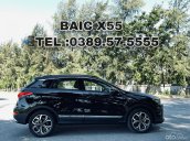 BAIC X55 nhập khẩu nguyên chiếc, giá tốt nhất miền Bắc, sẵn xe giao ngay, bảo hành chính hãng 3 năm, bank 80%