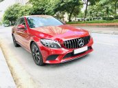 Mercedes C200 sx 2019 màu đỏ, nội thất đen, bảo hành chính hãng đến T10/2022