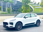 Porsche Macan năm sản xuất 2021 -  Màu trắng / nội thất hai màu đỏ đen