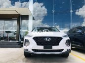 Bán Hyundai Santa Fe năm sản xuất 2021, màu trắng, nhập khẩu  