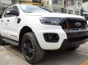 Ford Ranger Wildtrak 2021 màu trắng, giá cực ưu đãi